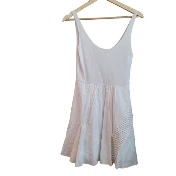 3.1 Phillip Lim Womens Sleeveless Asymmetrical Dress 2 White Babydoll Fit Flare - Picture 2 of 9